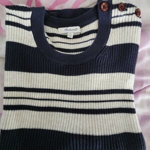 Madewell ribbed sweater size medium
